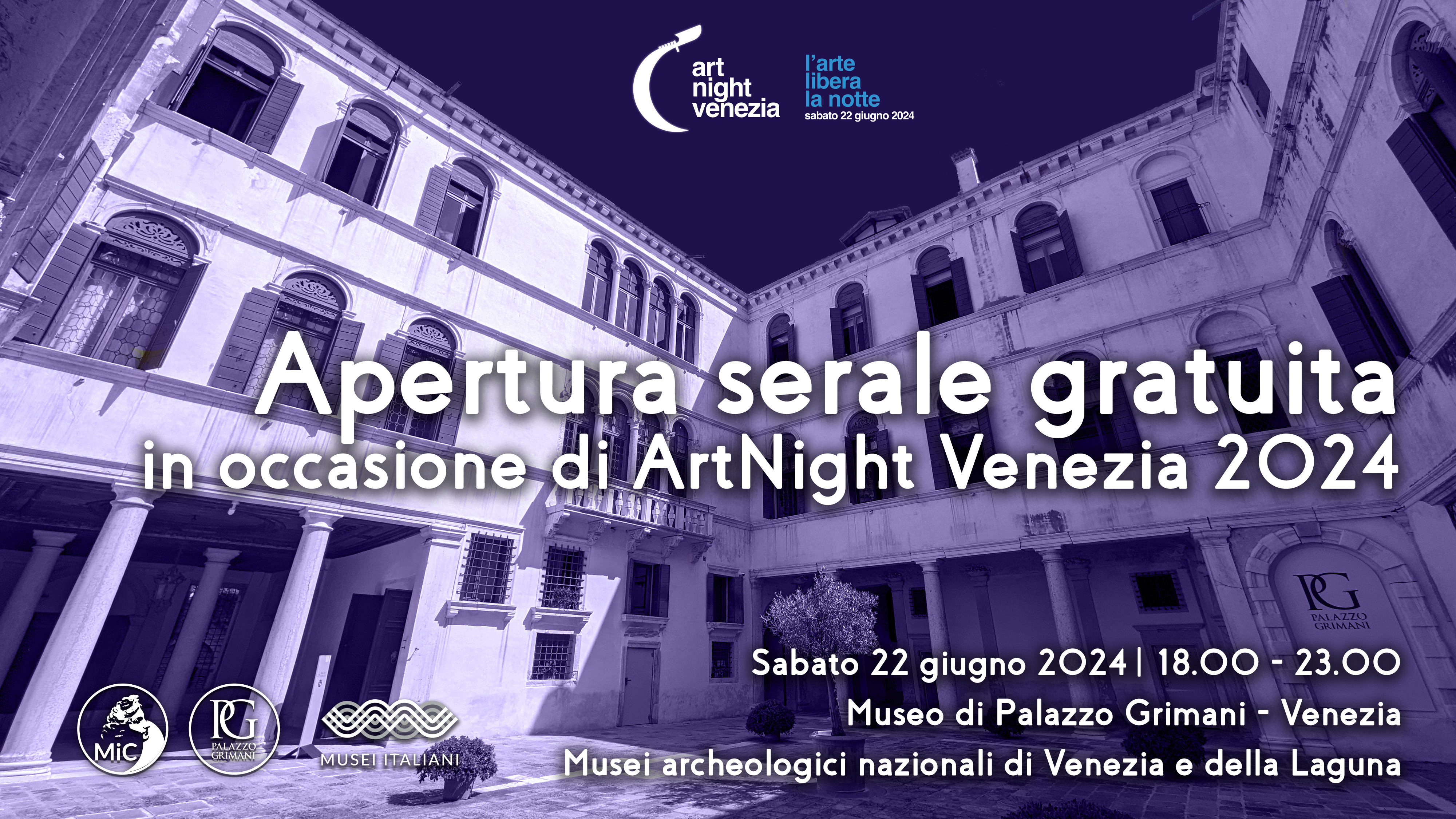 XIII edizione di Art Night Venezia | Apertura gratuita serale del Museo di Palazzo Grimani